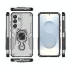 For Samsung Galaxy S25+ 5G Metal Kickstand TPU Hybrid PC Phone Case(Grey) - 3