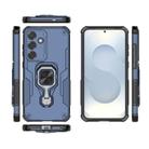 For Samsung Galaxy S25+ 5G Metal Kickstand TPU Hybrid PC Phone Case(Blue) - 3