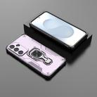 For Samsung Galaxy S25+ 5G Metal Kickstand TPU Hybrid PC Phone Case(Purple) - 2