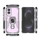 For Samsung Galaxy S25 Edge 5G Metal Kickstand TPU Hybrid PC Phone Case(Purple) - 3