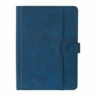 7-8 inch Two-Color Cowhide Leather Tablet Case(Dark Blue) - 2
