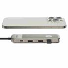 MOMAX DH19L 1-Link 9 in 1 Type-C Multifunctional HUB Adapter Docking Station(Titanium Gold) - 9