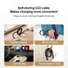 MOMAX DL57D Mag.Link 60W Type-C to 8 Pin Magnetic Braided Fast Charging Data Cable, Length:1m(Black) - 3