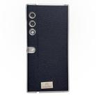 For Honor V Purse Transparent Edge Litchi Texture Phone Case(Black) - 1