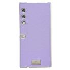 For Honor V Purse Transparent Edge Litchi Texture Phone Case(Purple) - 1