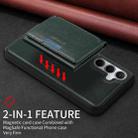 For Samsung Galaxy A55 5G BETOPNICE Horizontal Flip Detachable MagSafe Wallet Phone Case(Green) - 3