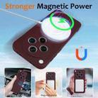For OPPO Find X8 Shockproof Silicone Magsafe Phone Case(Plum Color) - 3
