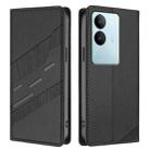 For vivo S17 / V29 5G Global Embossed Multi-functional Wallet Retro Leather Phone Case(Black) - 2
