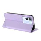 For vivo V29e 5G / Y200 5G Global Embossed Multi-functional Wallet Retro Leather Phone Case(Light Purple) - 3