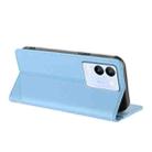 For vivo V29e 5G / Y200 5G Global Embossed Multi-functional Wallet Retro Leather Phone Case(Light Blue) - 3