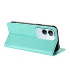For vivo Y19s 4G Global Embossed Multi-functional Wallet Retro Leather Phone Case(Mint Green) - 3