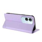 For vivo Y19s 4G Global Embossed Multi-functional Wallet Retro Leather Phone Case(Light Purple) - 3