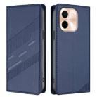For vivo Y28 4G Global Embossed Multi-functional Wallet Retro Leather Phone Case(Dark Blue) - 2