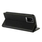 For vivo Y33s 4G Global Embossed Multi-functional Wallet Retro Leather Phone Case(Black) - 3