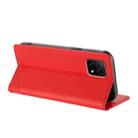 vivo Y52s 5G / iQOO U3 Embossed Multi-functional Wallet Retro Leather Phone Case(Red) - 3