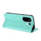 For vivo S30 Pro mini Embossed Multi-functional Wallet Retro Leather Phone Case(Mint Green) - 3