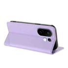 For vivo S30 Pro mini Embossed Multi-functional Wallet Retro Leather Phone Case(Light Purple) - 3