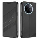 For vivo Y39 5G Embossed Multi-functional Wallet Retro Leather Phone Case(Black) - 2