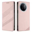 For vivo Y39 5G Embossed Multi-functional Wallet Retro Leather Phone Case(Pink) - 2