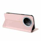 For vivo Y39 5G Embossed Multi-functional Wallet Retro Leather Phone Case(Pink) - 3
