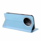 For vivo Y39 5G Embossed Multi-functional Wallet Retro Leather Phone Case(Light Blue) - 3