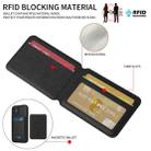 For iPhone 11 BETOPNICE Vertical Flip Detachable MagSafe Wallet Phone Case(Black) - 2