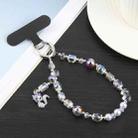 Fox Crystal Chain Phone Anti-lost Short Lanyard(Purple) - 1