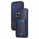 For Samsung Galaxy S24 FE 5G BETOPNICE Vertical Flip Detachable MagSafe Wallet Phone Case(Blue) - 1