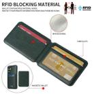 For Samsung Galaxy S24 FE 5G BETOPNICE Vertical Flip Detachable MagSafe Wallet Phone Case(Green) - 2