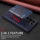 For Samsung Galaxy S23 Ultra 5G BETOPNICE Vertical Flip Detachable MagSafe Wallet Phone Case(Blue) - 3