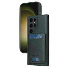 For Samsung Galaxy S23 Ultra 5G BETOPNICE Vertical Flip Detachable MagSafe Wallet Phone Case(Green) - 1