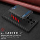 For Samsung Galaxy S23 Ultra 5G BETOPNICE Vertical Flip Detachable MagSafe Wallet Phone Case(Black) - 3