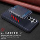 For Samsung Galaxy S23 FE 5G BETOPNICE Vertical Flip Detachable MagSafe Wallet Phone Case(Blue) - 3