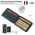 For Samsung Galaxy S23 FE 5G BETOPNICE Vertical Flip Detachable MagSafe Wallet Phone Case(Green) - 2