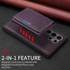 For Samsung Galaxy S24 Ultra 5G BETOPNICE Horizontal Flip Detachable MagSafe Wallet Phone Case(Purple) - 3