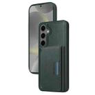 For Samsung Galaxy S24+ 5G BETOPNICE Horizontal Flip Detachable MagSafe Wallet Phone Case(Green) - 1