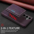 For Samsung Galaxy S24+ 5G BETOPNICE Horizontal Flip Detachable MagSafe Wallet Phone Case(Purple) - 3