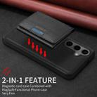 For Samsung Galaxy S24+ 5G BETOPNICE Horizontal Flip Detachable MagSafe Wallet Phone Case(Black) - 3