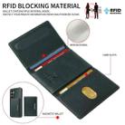 For Samsung Galaxy S24 FE 5G BETOPNICE Horizontal Flip Detachable MagSafe Wallet Phone Case(Green) - 2