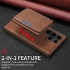 For Samsung Galaxy S23 Ultra 5G BETOPNICE Horizontal Flip Detachable MagSafe Wallet Phone Case(Brown) - 3