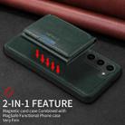 For Samsung Galaxy S23+ 5G BETOPNICE Horizontal Flip Detachable MagSafe Wallet Phone Case(Green) - 3