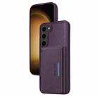 For Samsung Galaxy S23+ 5G BETOPNICE Horizontal Flip Detachable MagSafe Wallet Phone Case(Purple) - 1