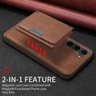 For Samsung Galaxy S23+ 5G BETOPNICE Horizontal Flip Detachable MagSafe Wallet Phone Case(Brown) - 3