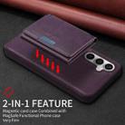 For Samsung Galaxy S23 FE 5G BETOPNICE Horizontal Flip Detachable MagSafe Wallet Phone Case(Purple) - 3