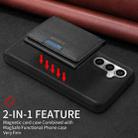 For Samsung Galaxy S23 FE 5G BETOPNICE Horizontal Flip Detachable MagSafe Wallet Phone Case(Black) - 3