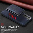 For Samsung Galaxy S21 5G BETOPNICE Horizontal Flip Detachable MagSafe Wallet Phone Case(Blue) - 3