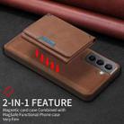 For Samsung Galaxy S21 5G BETOPNICE Horizontal Flip Detachable MagSafe Wallet Phone Case(Brown) - 3