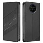 For Xiaomi Poco X3 Pro / Poco X3 Embossed Multi-functional Wallet Retro Leather Phone Case(Black) - 2