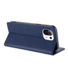 For Xiaomi Mi 11 Lite / 5G NE Embossed Multi-functional Wallet Retro Leather Phone Case(Dark Blue) - 3