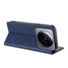 For Xiaomi 12S Ultra Embossed Multi-functional Wallet Retro Leather Phone Case(Dark Blue) - 3